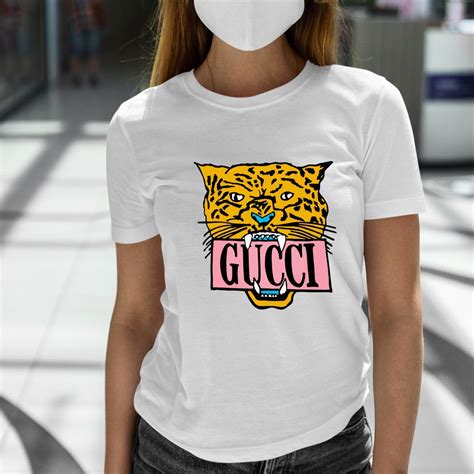 blue gucci t shirt|gucci tiger long sleeve shirt.